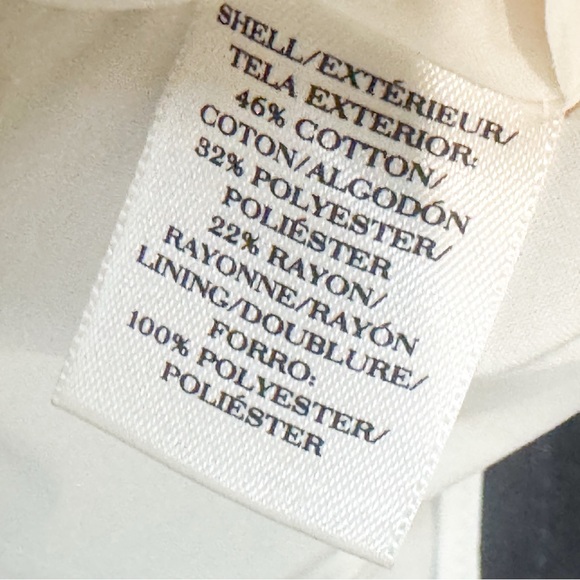 Ann Taylor Chic Cream Polka Dot Mini Skirt - Picture 5 of 6